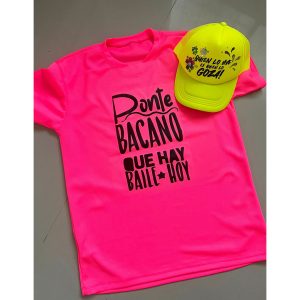 Camiseta + Gorra tipo camionero estampado en DTF